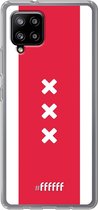 6F hoesje - geschikt voor Samsung Galaxy A42 -  Transparant TPU Case - AFC Ajax Amsterdam1 #ffffff