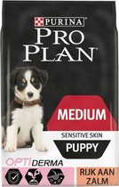 Pro Plan Medium Puppy Sensitive Skin - Zalm - 12 kg (4x3 kg)