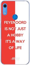 6F hoesje - geschikt voor Huawei Y6 (2019) -  Transparant TPU Case - Feyenoord - Way of life #ffffff