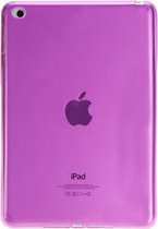 Apple iPad Pro 12.9 (2015) Hoes - Mobigear - Color Serie - TPU Backcover - Paars - Hoes Geschikt Voor Apple iPad Pro 12.9 (2015)