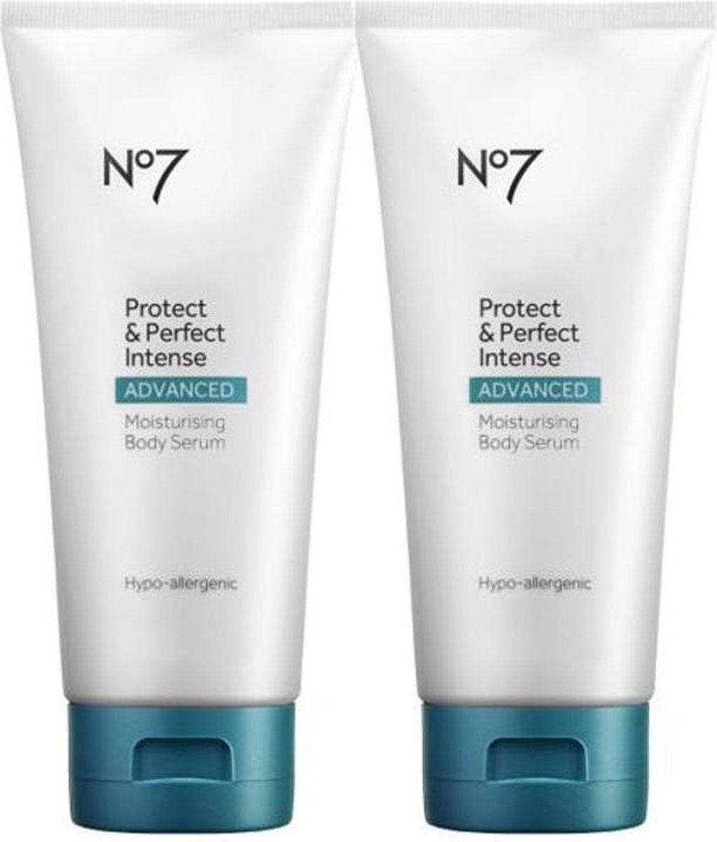 No7 Protect & Perfect Intense Advanced Body Serum - serum - antirimpel - hydraterend 2x200ml