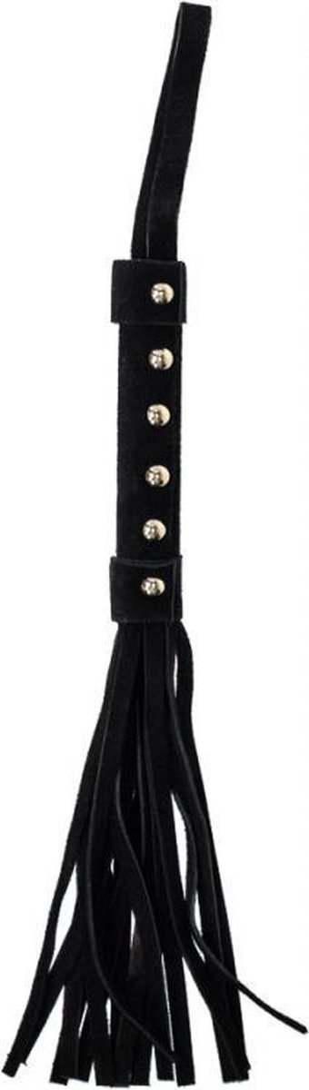 Goedkoopste Zweep - Zweepje - Parabenen Vrij - BDSM - Bondage - Luxe Verpakking - Party Hard - Fling - Zwart
