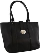 Luxe Leren Tas - Echt Leer - 41x29x12 cm - Zwart
