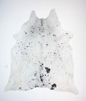 KOELAP Koeienhuid Vloerkleed - Bruinwit Gevlekt Salt & Pepper - 215 x 255 cm - 1003628