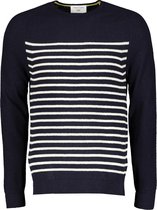 New In Town Pullover - Slim Fit - Blauw - L