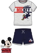 Disney Mickey  Mouse 2-delige set - grijs/marine - maat 92/98 (3 jaar)