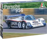 1:24 Italeri 3648 Porsche 956 Plastic Modelbouwpakket