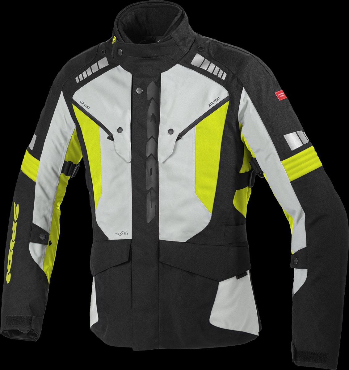 Spidi Outlander H2Out Jas Fluo Geel - Jas
