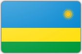 Vlag Rwanda - 70 x 100 cm - Polyester