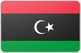 Vlag Libië - 70 x 100 cm - Polyester