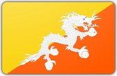 Vlag Bhutan - 200x300cm - Polyester