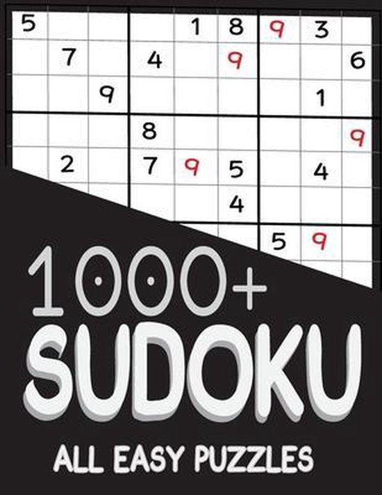 1000+ Sudoku All Easy Puzzles - cover
