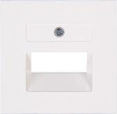 KOPP - Afdekplaat/Centraalplaat - Athenis - 2-voudig UAE/UTP - Helder Glans Wit - BES LED