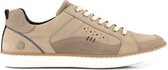 NoGRZ W.Strickland - Leren Herensneakers - Veterschoenen - Beige Leer - Maat 43