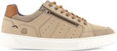 NoGRZ W.Tubby - Leren Herensneakers - Veterschoenen - Beige Leer - Maat 45