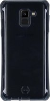 Itskins Hoesje Siliconen Geschikt voor Samsung Galaxy J6 - Itskins Spectrum Backcover - Zwart