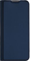 Dux Ducis Slim Softcase Booktype Xiaomi Mi 10 Lite hoesje - Donkerblauw