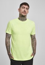 Urban Classics Heren Tshirt -XL- Basic Geel