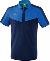 Erima Squad Polo New Royal-New Navy Maat L