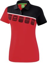 Erima 5-C Dames Polo - Polo's  - rood - 38