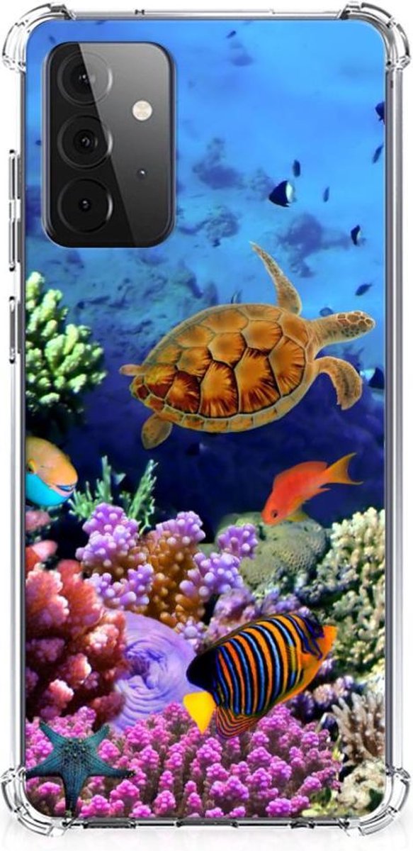 Samsung Galaxy A72 4G/5G Case Anti-shock Vissen