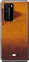 Huawei P40 Pro Hoesje Transparant TPU Case - Sand Dunes #ffffff