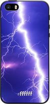 iPhone 5 Hoesje TPU Case - Thunderbolt #ffffff