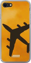 6F hoesje - geschikt voor iPhone SE (2020) - Transparant TPU Case - Aeroplane #ffffff