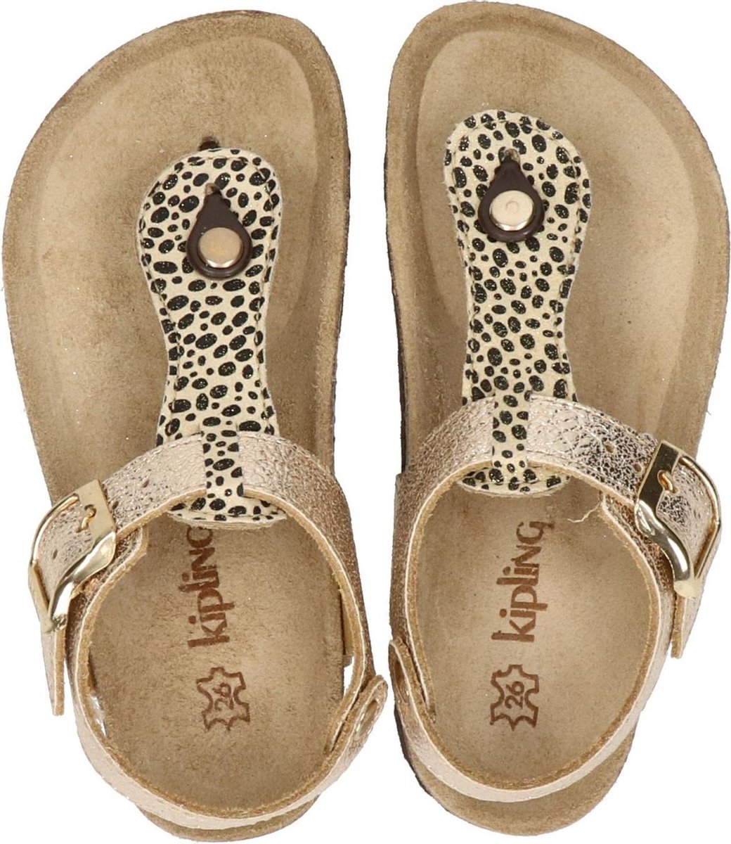 Kipling Rikulu 4 meisjes sandaal - Goud - Maat 32