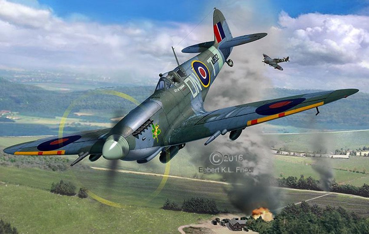Revell Modelbouwpakket Vliegtuigen - 03927 Spitfire Mk.IXC Plastic - 1:32 - Modelbouw — afbeelding 11