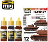 AMMO MIG 7142 German out of Factory Colors - Acryl set Verf set