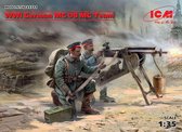 1:35 ICM 35711 WWI German MG08 MG Team (2 figures) Plastic kit