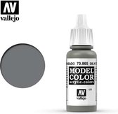 Vallejo 70865 Model Color Oily Steel - Acryl Verf flesje