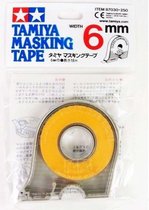 Tamiya 87030 Masking Tape 6mmX18m with Dispender Tape