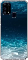 Samsung Galaxy M31 Hoesje Transparant TPU Case - Lets go Diving #ffffff