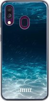 Samsung Galaxy A50 Hoesje Transparant TPU Case - Lets go Diving #ffffff