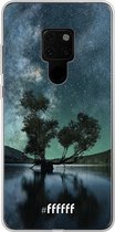 Huawei Mate 20 Hoesje Transparant TPU Case - Space Tree #ffffff