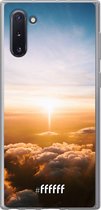 Samsung Galaxy Note 10 Hoesje Transparant TPU Case - Cloud Sunset #ffffff