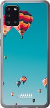 Samsung Galaxy A31 Hoesje Transparant TPU Case - Air Balloons #ffffff