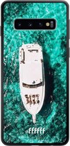 Samsung Galaxy S10 Hoesje TPU Case - Yacht Life #ffffff