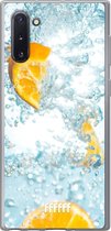 Samsung Galaxy Note 10 Hoesje Transparant TPU Case - Lemon Fresh #ffffff