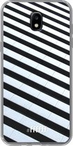Samsung Galaxy J5 (2017) Hoesje Transparant TPU Case - Mono Tiles #ffffff