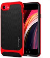 Spigen - Apple iPhone SE 2020 Neo Hybrid Hoesje - Rood