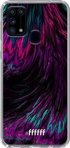 Samsung Galaxy M31 Hoesje Transparant TPU Case - Roots of Colour #ffffff