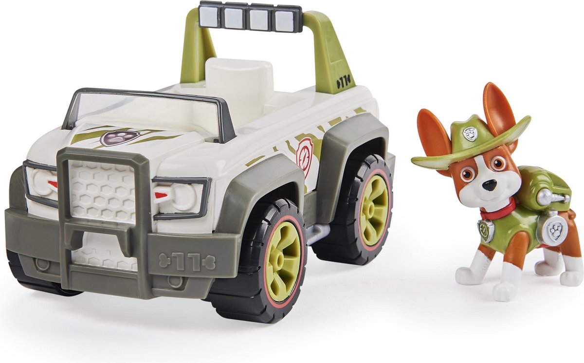 PAW Patrol - Tracker's Jungle Cruiser - speelgoedauto met speelfiguur — afbeelding 21