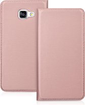 kwmobile hoesje voor Samsung Galaxy A5 (2016) - Flip cover in roségoud - Telefoonhoesje