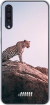 Samsung Galaxy A50 Hoesje Transparant TPU Case - Leopard #ffffff
