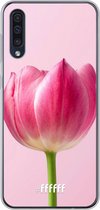 Samsung Galaxy A50s Hoesje Transparant TPU Case - Pink Tulip #ffffff