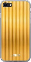 6F hoesje - geschikt voor iPhone 8 - Transparant TPU Case - Bold Gold #ffffff