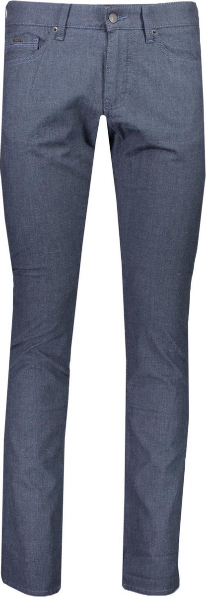 Hugo Boss Jeans Blauw Getailleerd - Maat W32 X L34 - Heren - Lente/Zomer Collectie - Katoen;Elastaan
